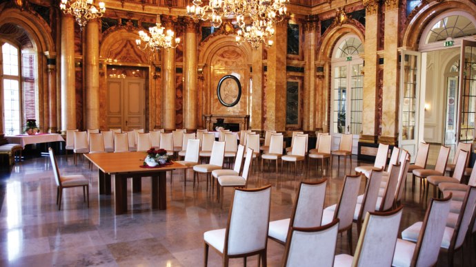 Marmorsaal Neues Schloss, &copy; Staatsministerium Baden-W&uuml;rttemberg