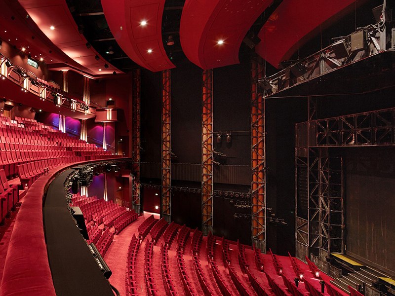 Palladium Theater_Saal mit B&uuml;hne, &copy; Stage Entertainment, Susanne Wegner