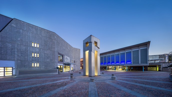 Kultur- und Kongresszentrum Liederhalle Au&szlig;enbereich, &copy; Kultur- und Kongresszentrum Liederhalle | Florian Selig