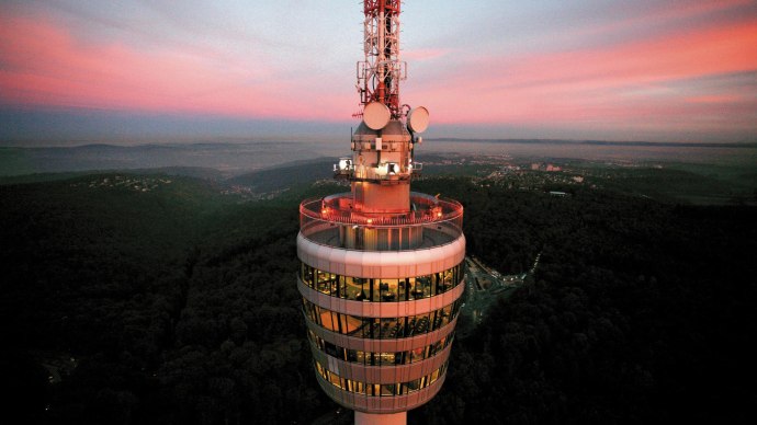 Fernsehturm Stuttgart, &copy; SMG, Achim Mende