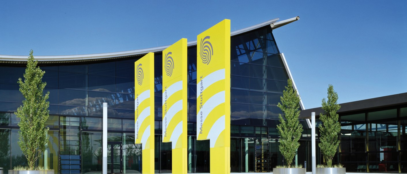 Messe Eingangsbereich, © Messe Stuttgart