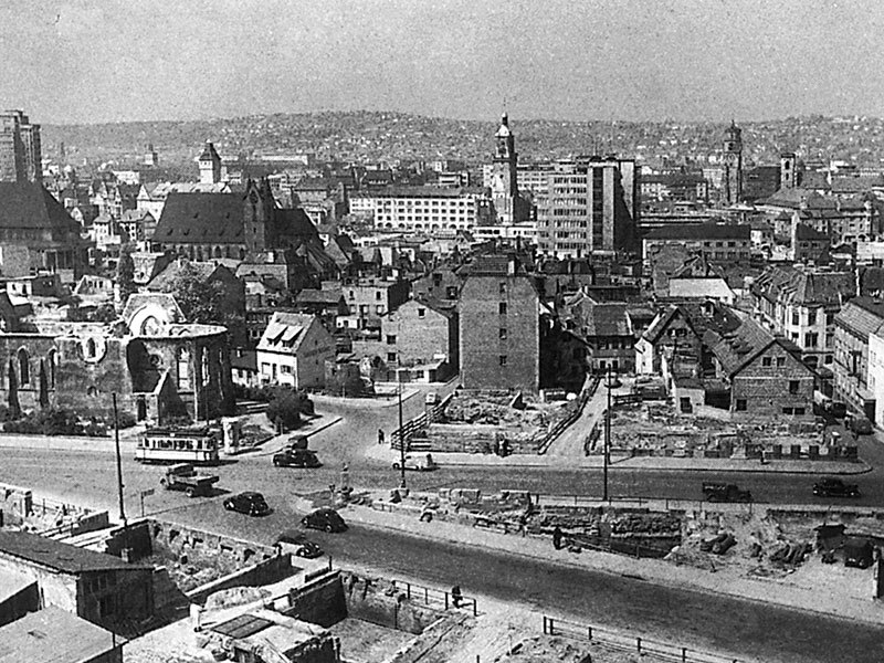 Stuttgart nach dem 2. Weltkrieg, © Andrea Nuding Stuttgart nach dem 2. Weltkrieg, © Andrea Nuding