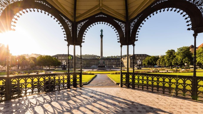 Schlossplatz Stuttgart, © Stuttgart-Marketing GmbH, Werner Dieterich