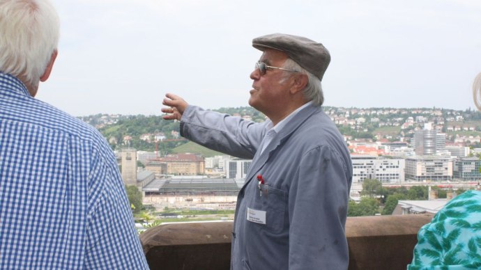 Herr Bruddler, der schwäbische Hausmeister, © Stuttgart-Marketing GmbH