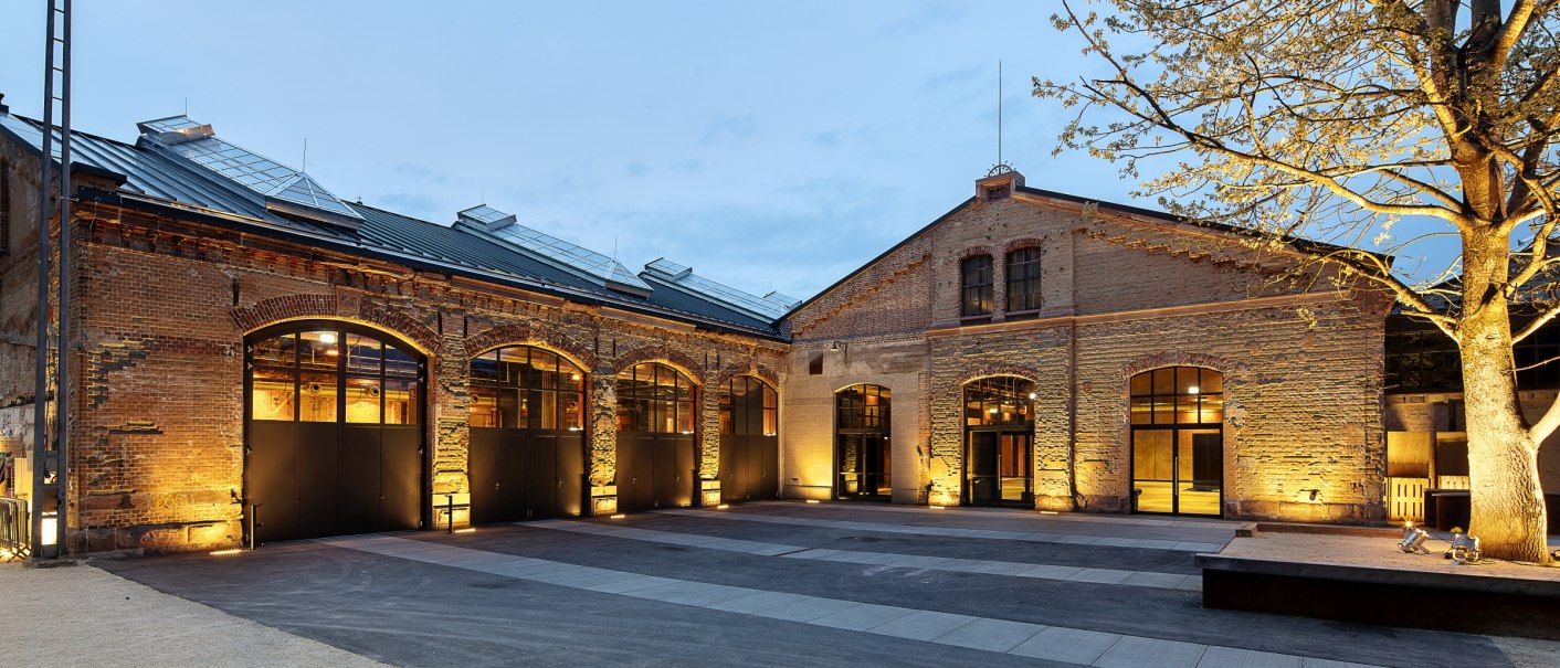 Wagenhallen Außenansicht, © Wagenhallen Stuttgart GmbH & Co. KG