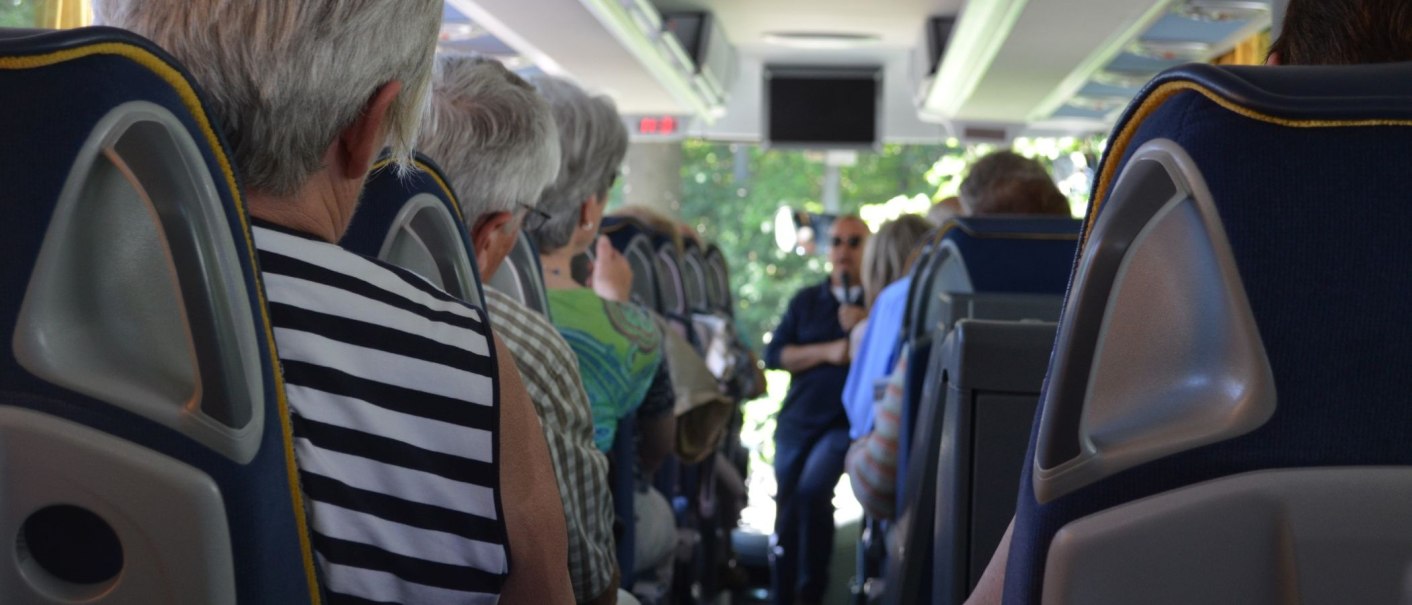 Busfahrt im Hafengelände, © Stuttgart-Marketing GmbH