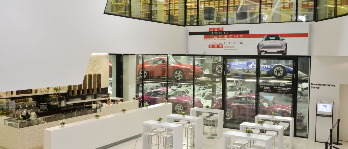 Foyer, © Porsche AG, www.photo-sabinebraun.eu Foyer, © Porsche AG, www.photo-sabinebraun.eu