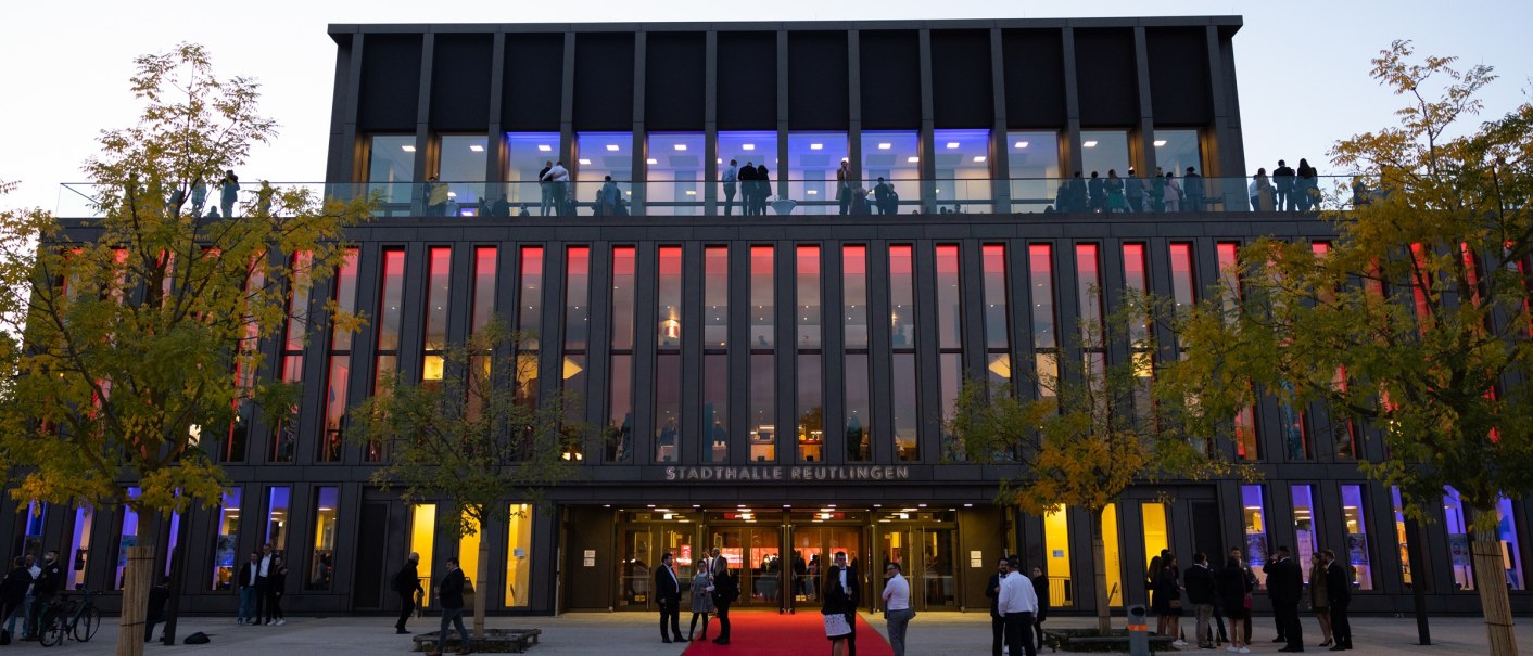 Stadthalle Reutlingen Au&szlig;enansicht, &copy; Stadthalle Reutlingen GmbH
