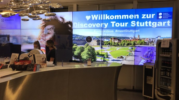 Das Jaz in the City hei&szlig;t die Teilnehmer der Discovery Tour herzlich willkommen, &copy; SMG