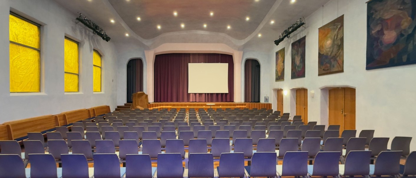 Grosser Saal, © Rudolf Steiner Haus Organisation / Gabriele Arndt