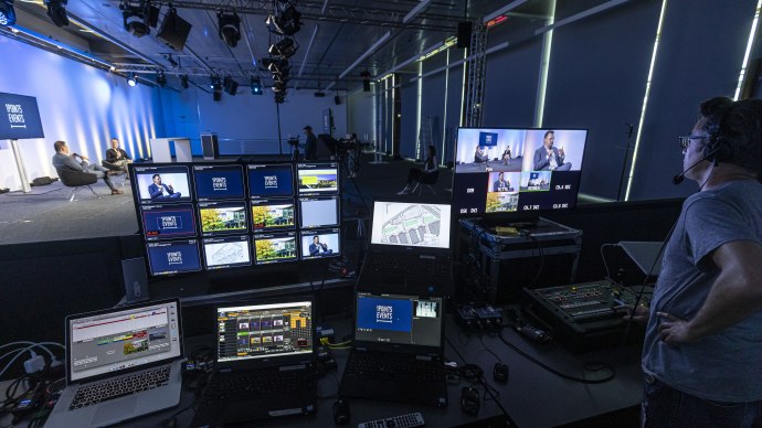 Streaming Studio Messe Stuttgart, © Messe Stuttgart