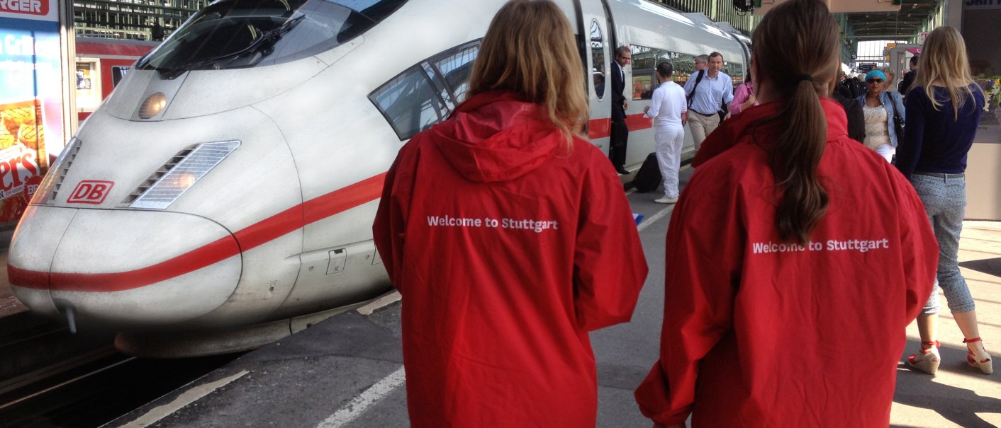 Arrival by train, © Stuttgart-Marketing GmbH