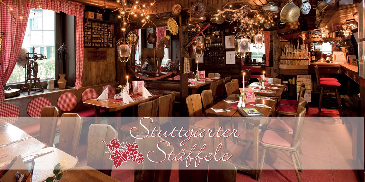 Restaurant Stuttgarter Stäffele, © Buschwerk Mediendesign / Wilhelmer Gastronomie Restaurant Stuttgarter Stäffele, © Buschwerk Mediendesign / Wilhelmer Gastronomie