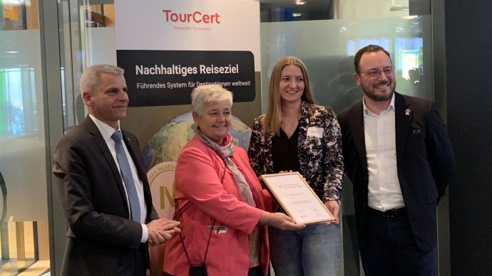 Siegelübergabe Nachhaltiges Reiseziel, © Stuttgart-Marketing GmbH