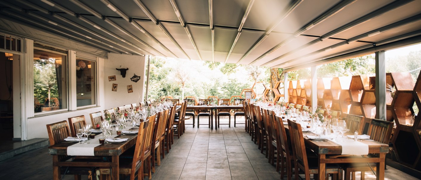 Riverview Außenbereich Terrasse 2, © Riverhouse Locations Riverview Außenbereich Terrasse 2, © Riverhouse Locations