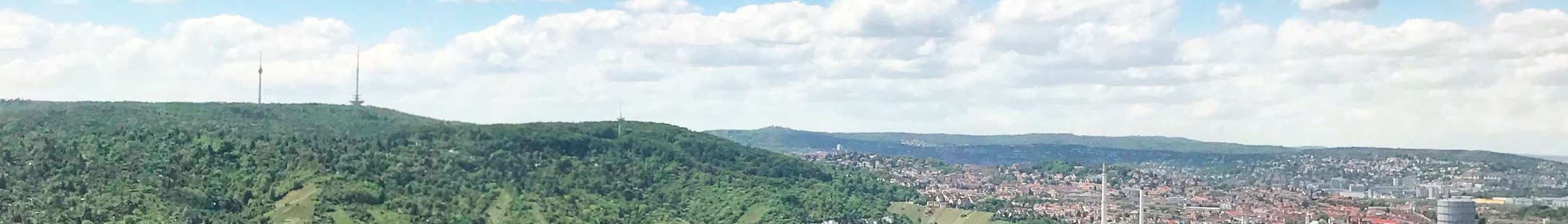 Blick von der Grabkapelle über Stuttgart, © SMG