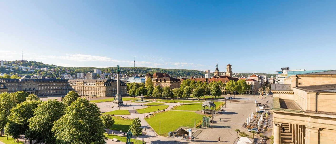 Schlossplatz Stuttgart, © Stuttgart-Marketing GmbH,  Werner Dieterich