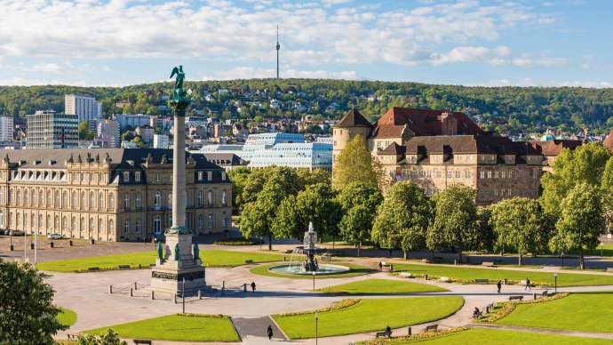 Palace Square Stuttgart, &copy; Stuttgart-Marketing GmbH, Werner Dieterich