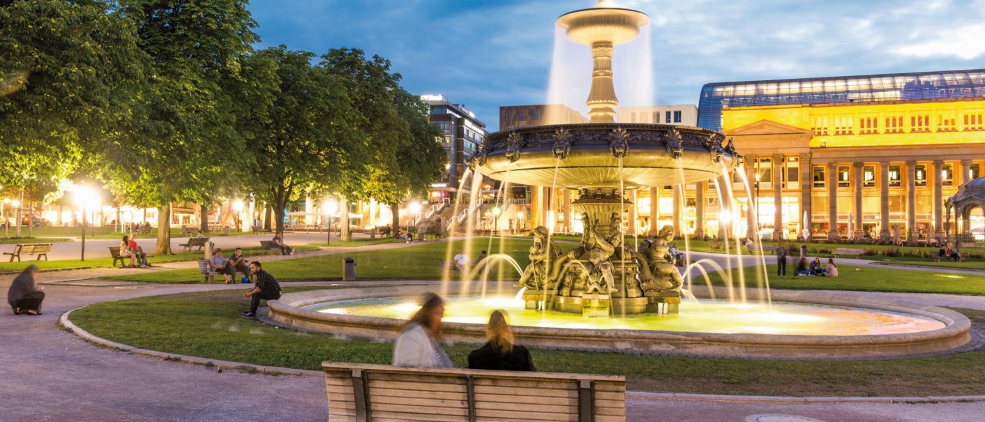 Schlossplatz Stuttgart, © TMBW-Gregor Lengler