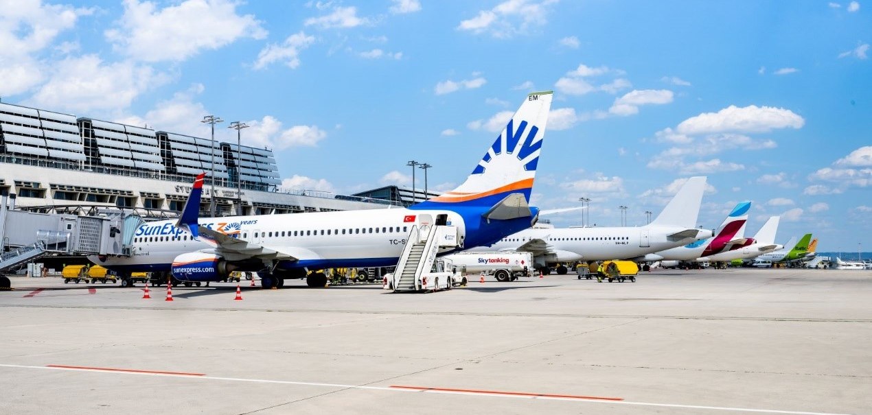 Anreise mit dem Flugzeug, © Flughafen Stuttgart GmbH