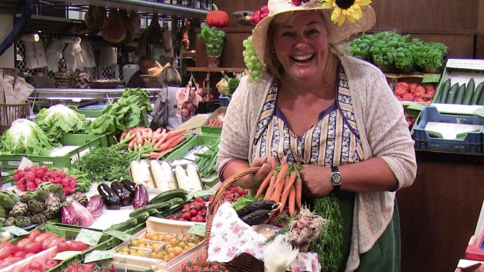 Markthallenführung mit Marktfrau Dorle, © Stuttgart-Marketing GmbH