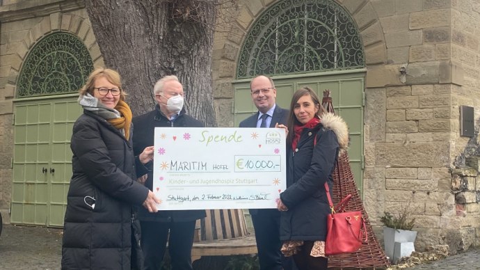 Spende des Maritim Hotels Stuttgart