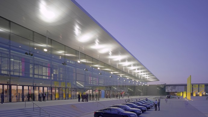Au&szlig;enansicht Messe Stuttgart, &copy; Landesmesse Stuttgart GmbH Mellenthin