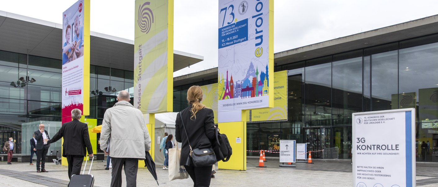 For the German Association for Urology, the ICS International Congress Center Stuttgart was the ideal venue to stage the world's largest Urology Congress., &copy; Landesmesse Stuttgart GmbH