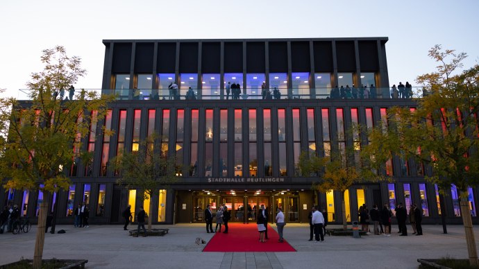 Stadthalle Reutlingen Außenansicht, © Stadthalle Reutlingen GmbH