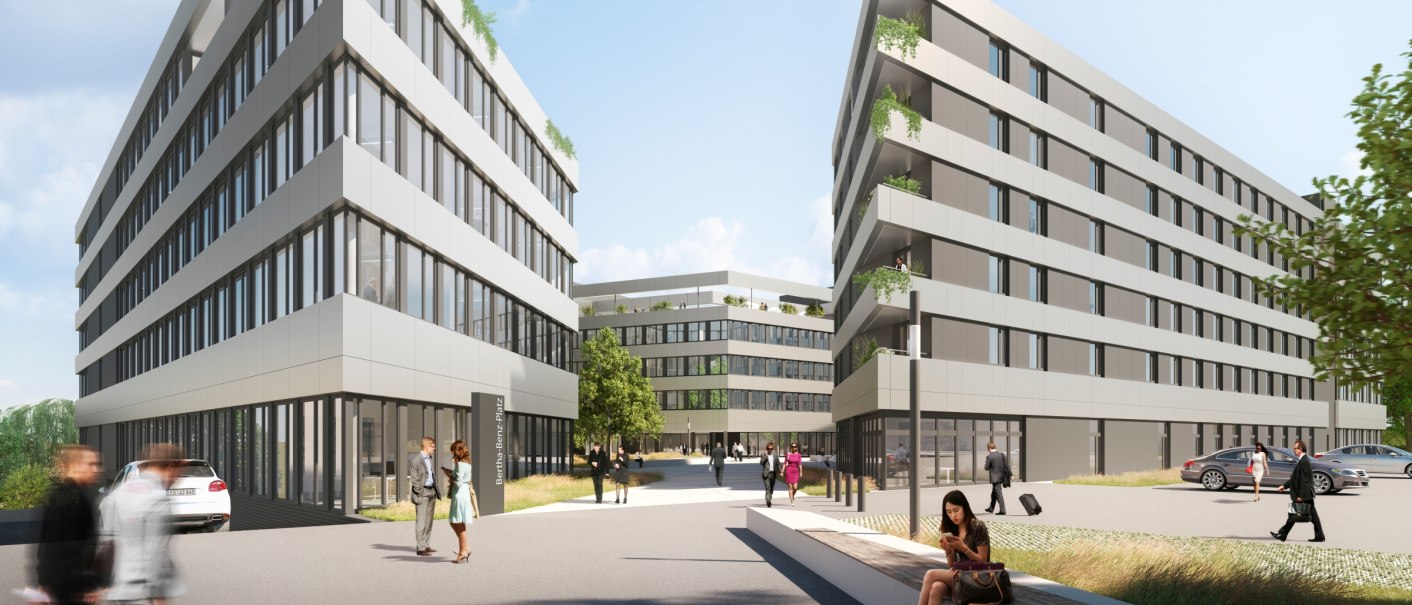 bertha's place Au&szlig;enansicht, &copy; B&uuml;lowAG