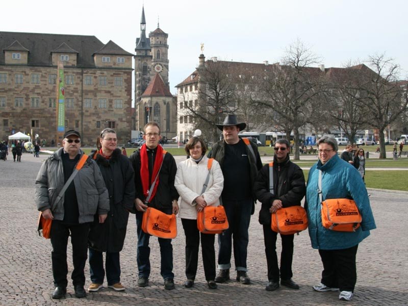 Blickwechsel: Innenstadtrundgang durch Stuttgart mit Menschen mit Behinderung, © Caritas Stuttgart