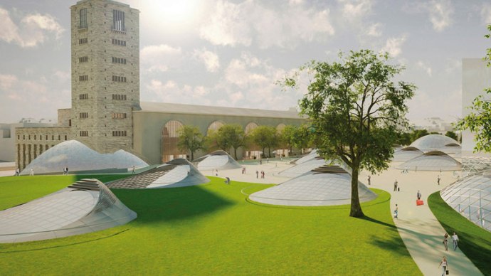 Visualisierung Europaviertel, &copy; Aldinger & Wolf